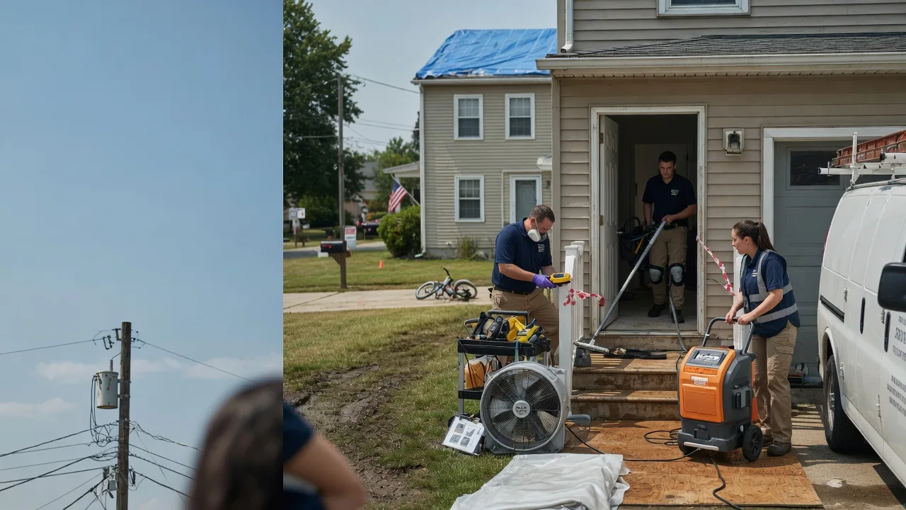 Water Damage Repair in Sparta, WI near me
